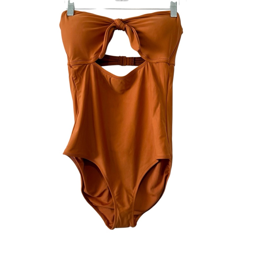 NWT Aerie One Piece Swimsuit – Rust Orange – Size Large (L)